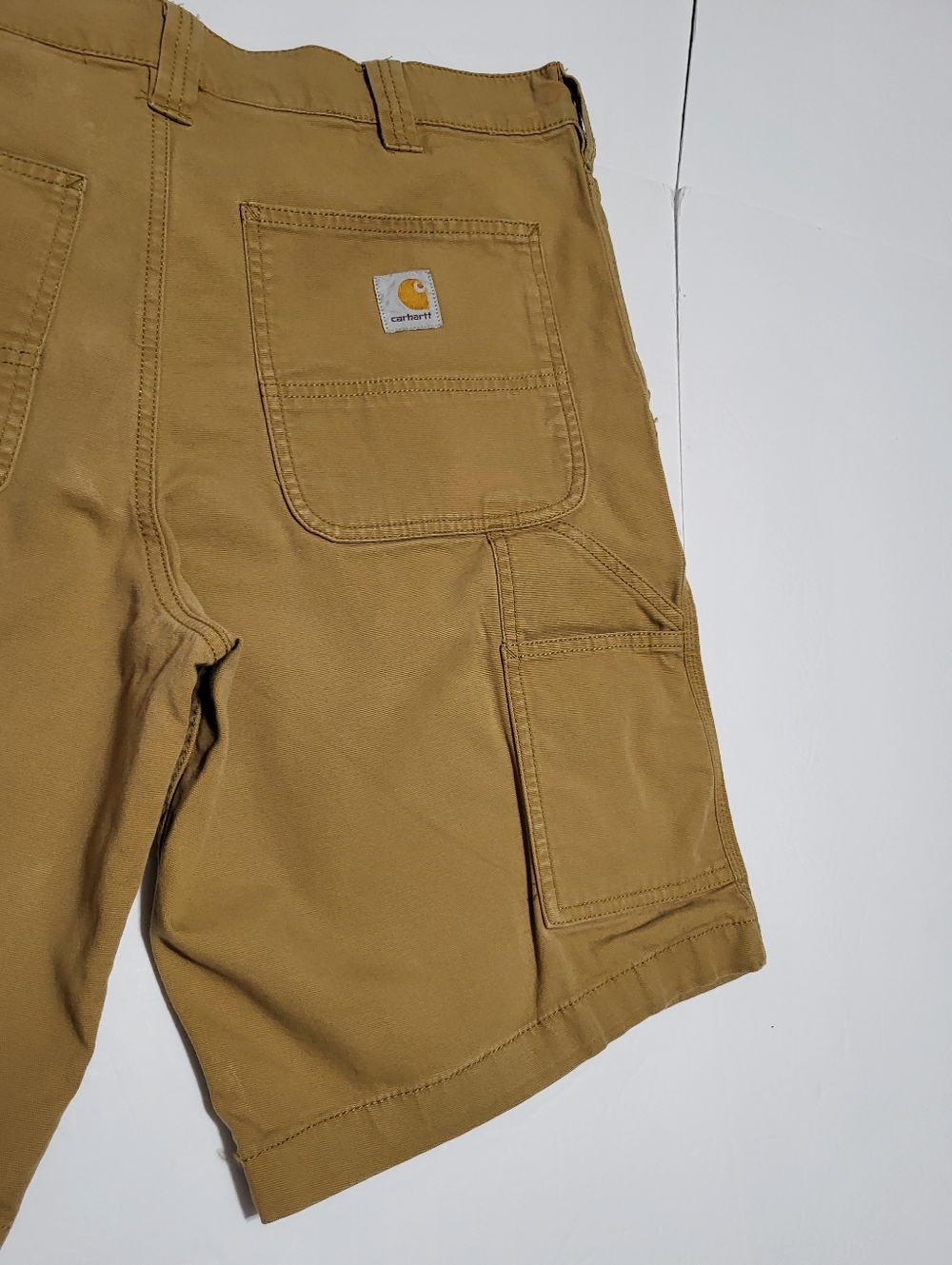 Carhartt Men’s Brown Work Shorts - Durable Carpenter Style